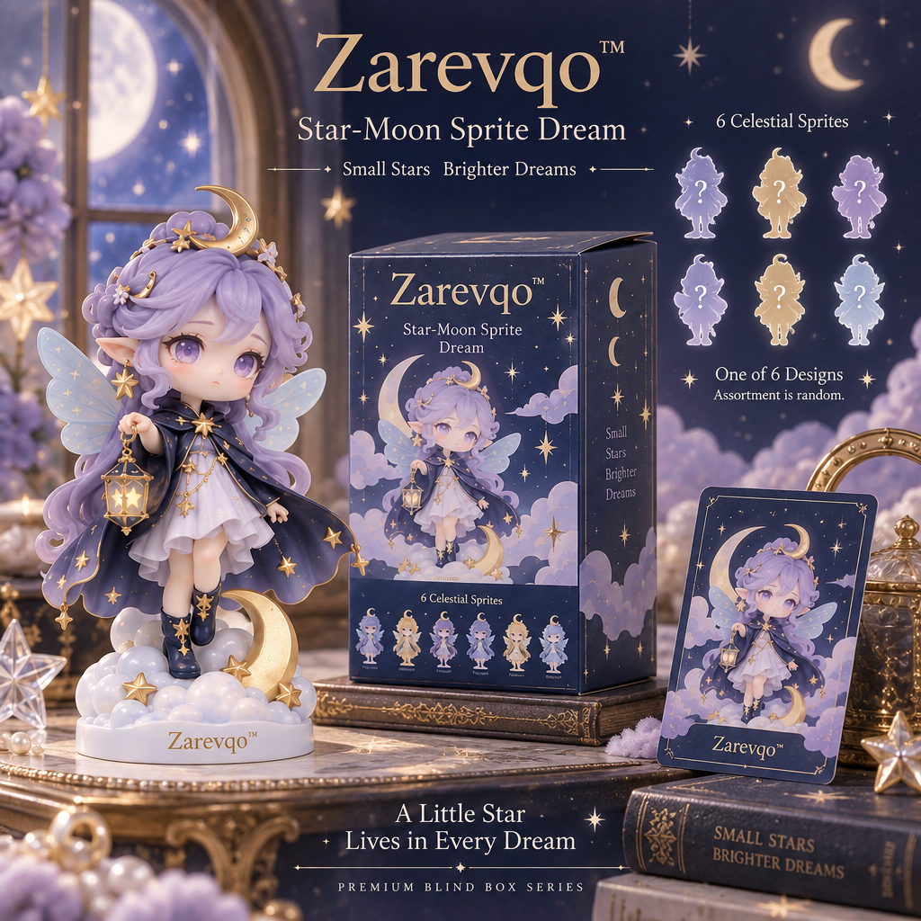 Zarevqo™ MoonSprite Star-Moon Sprite Dream Blind Box image 3