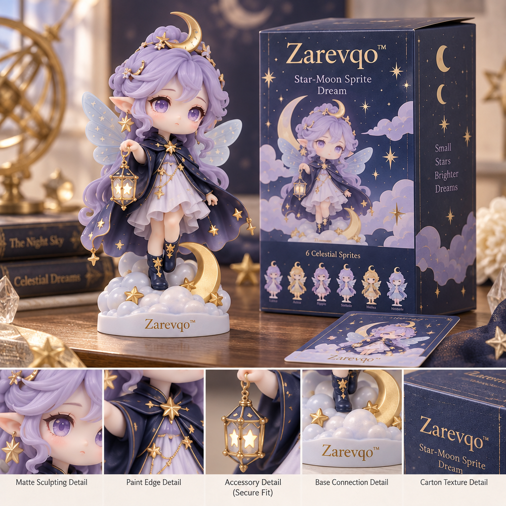 Zarevqo™ MoonSprite Star-Moon Sprite Dream Blind Box image 4