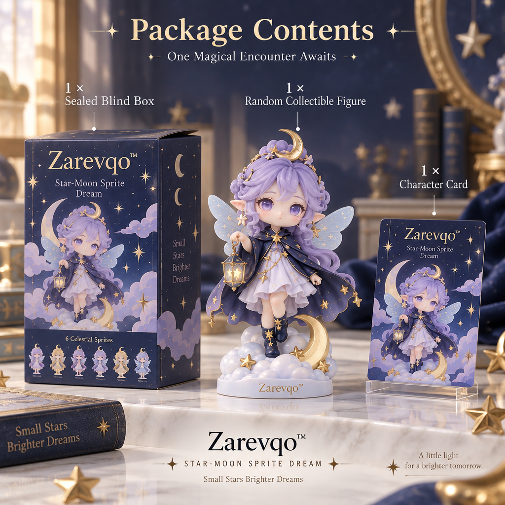 Zarevqo™ MoonSprite Star-Moon Sprite Dream Blind Box image 5