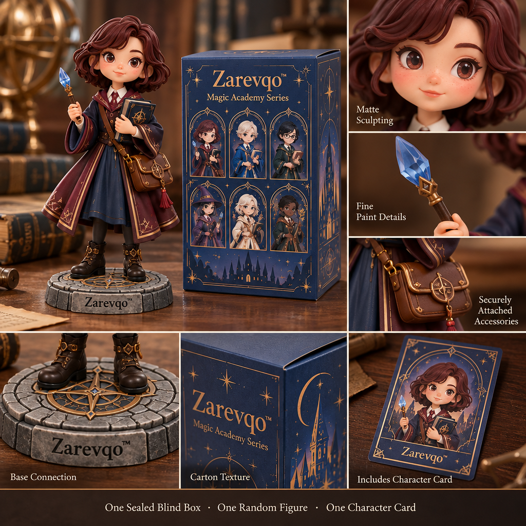 Zarevqo™ ArcaneClass Magic Academy Character Blind Box image 4