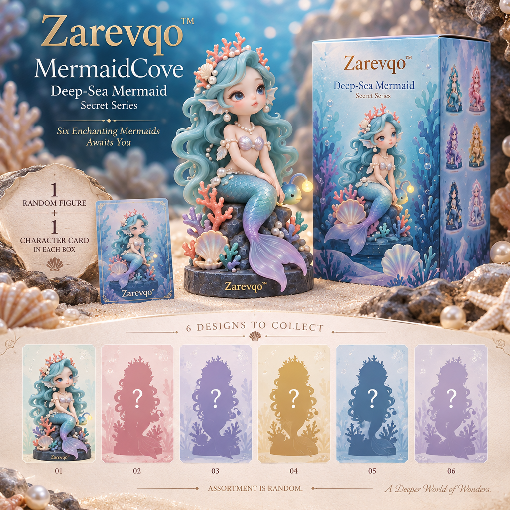Zarevqo™ MermaidCove Deep-Sea Mermaid Secret Blind Box image 3