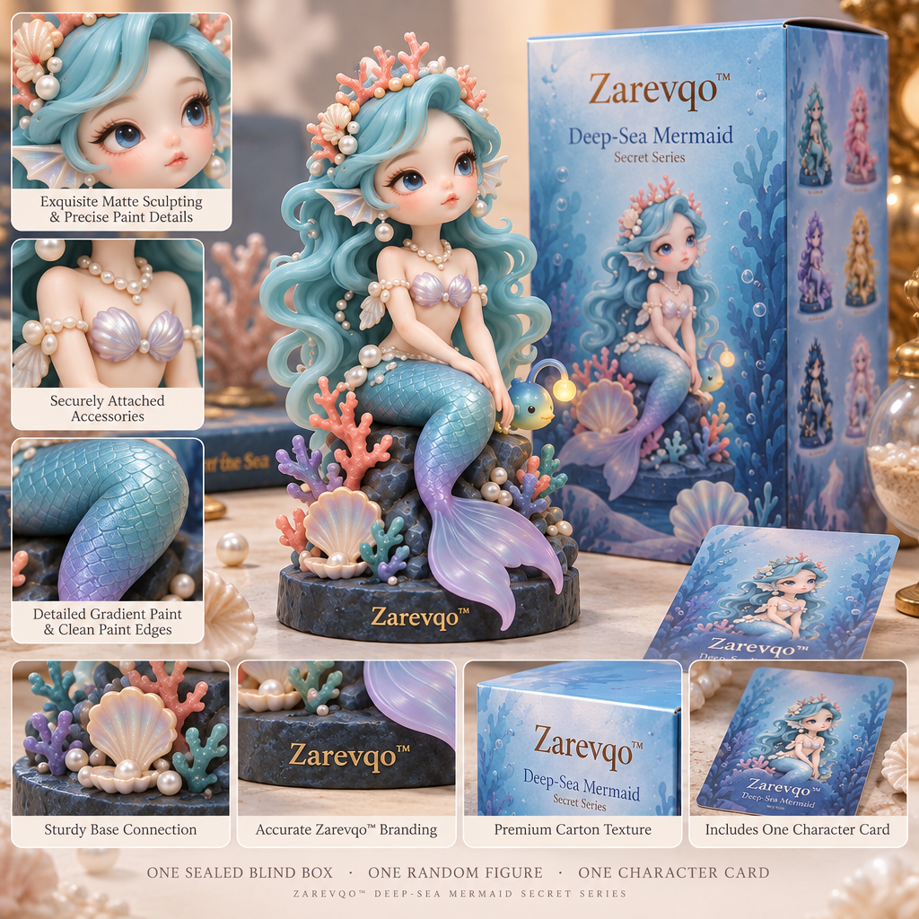 Zarevqo™ MermaidCove Deep-Sea Mermaid Secret Blind Box image 4