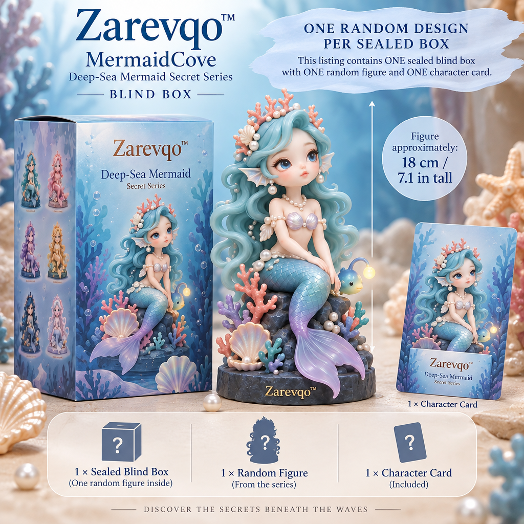 Zarevqo™ MermaidCove Deep-Sea Mermaid Secret Blind Box image 6