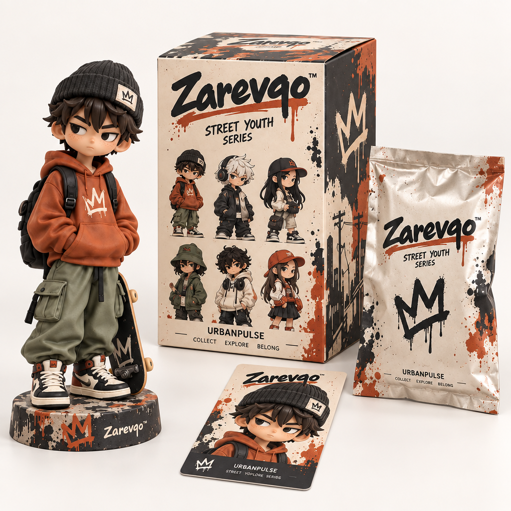 Zarevqo™ UrbanPulse Street Youth Designer Blind Box image 2