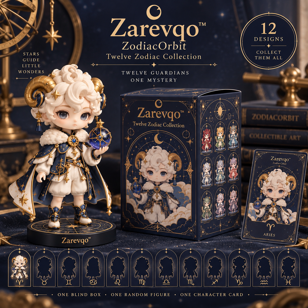 Zarevqo™ ZodiacOrbit Twelve Zodiac Collection Blind Box image 3