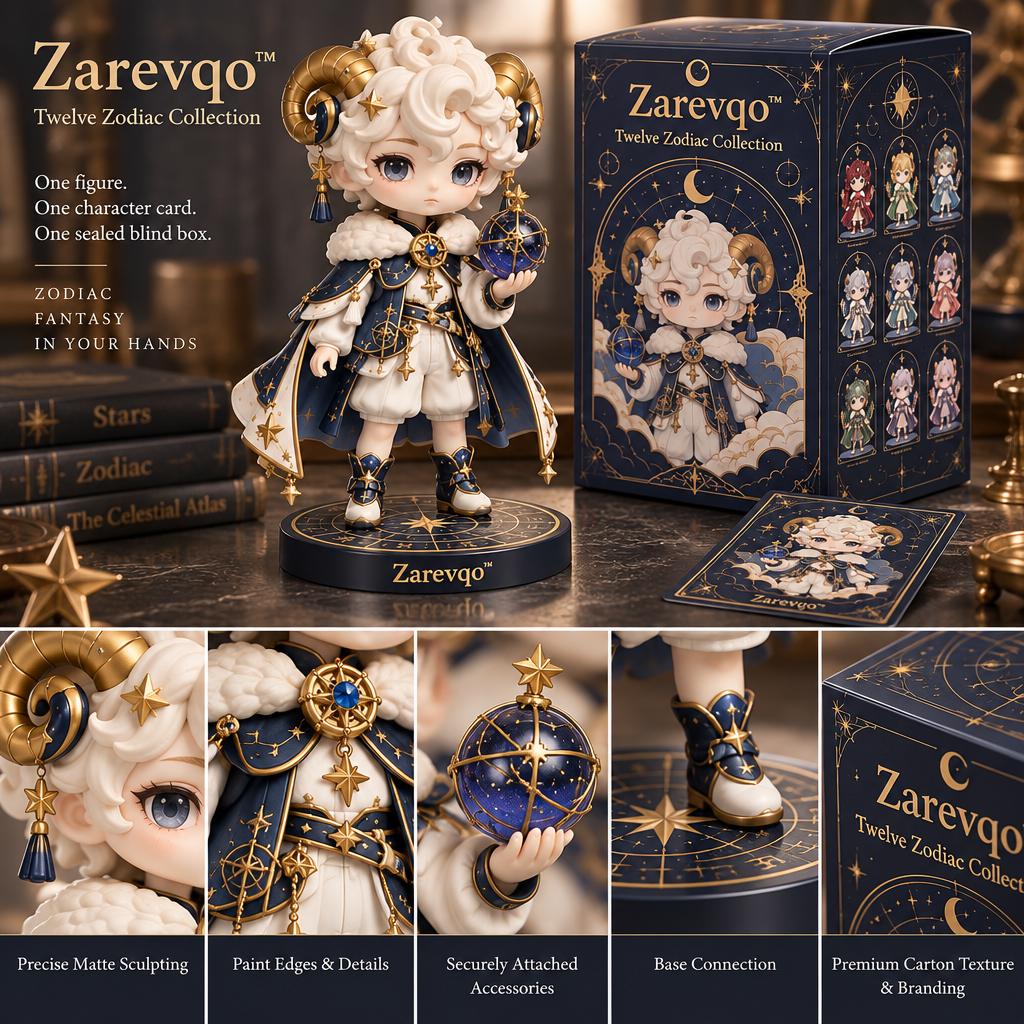 Zarevqo™ ZodiacOrbit Twelve Zodiac Collection Blind Box image 4