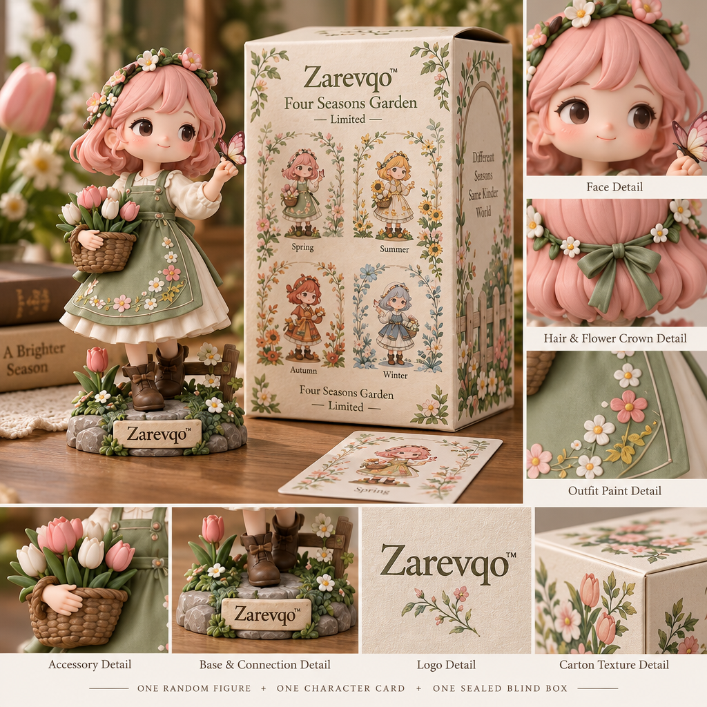 Zarevqo™ SeasonBloom Four Seasons Garden Limited Blind Box image 4